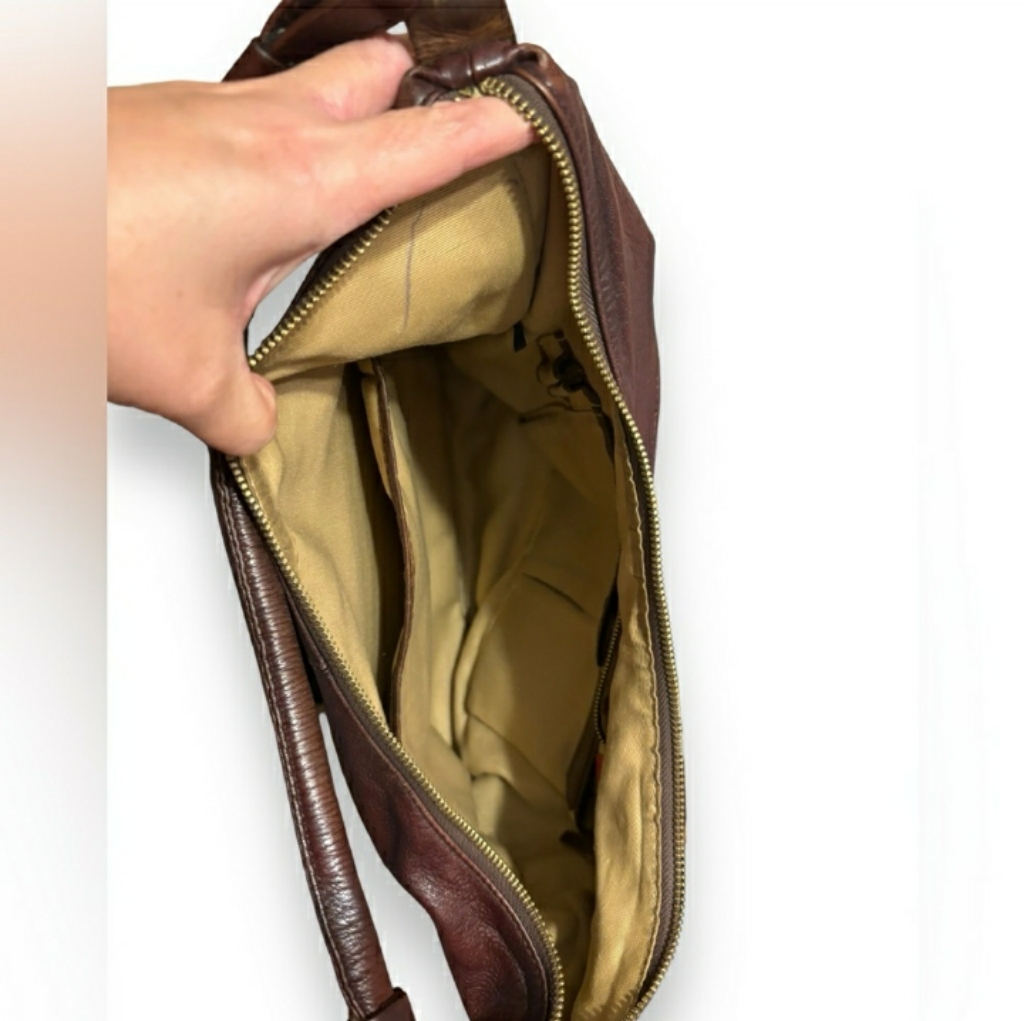 Osgoode Marley Espresso Thea Hobo Handbag Euc! — image 8 of 8